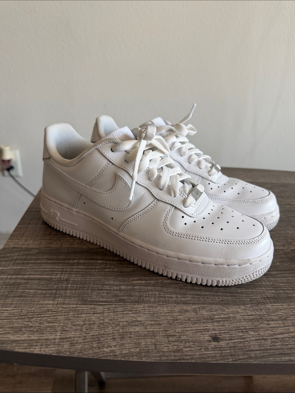 Nike Air Force 1’s White Low Top Men's Sneakers